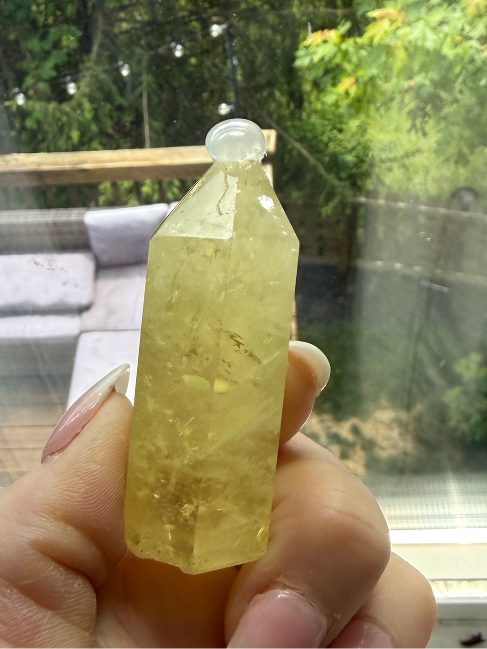 crystal! genuine clear Citrine